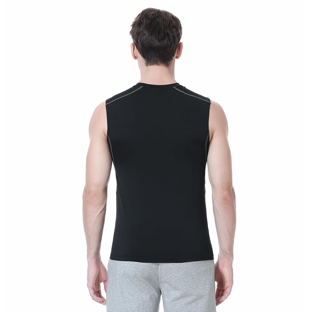Amazon.com: TopTie Men's Sleeveless Compression Shirt